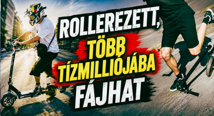Rollerezett, több tízmilliójába fájhat. Meddig tart a roller agyrém? Mire várunk még?