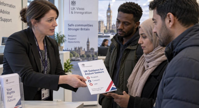 A brit kormány útmutatóban magyarázza el a menedékkérőknek, hogy a nemi erőszak csúnya dolog
