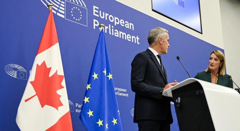Carney üdvözölte azt a javaslatot, hogy Kanada az EU első társult tagjává váljon