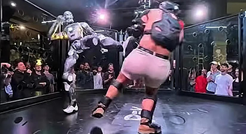 Sokkoló jóslat érkezett az ember-robot MMA bunyó után