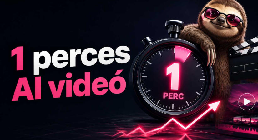 1 perces AI videó cégeknek – mire elég egy rövid belépő videó?