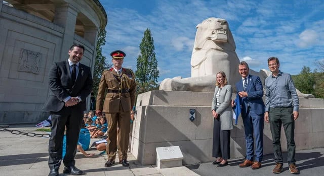 Első világháborús UNESCO-világörökségi emlékplakettet avattak egy belgiumi faluban
