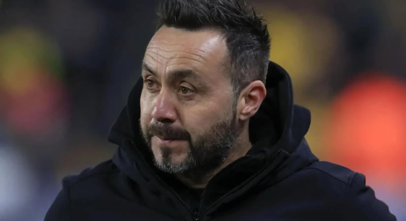 Roberto De Zerbi: A pénz nem gyógyír a Tottenham vereségre hajlamos mentalitására