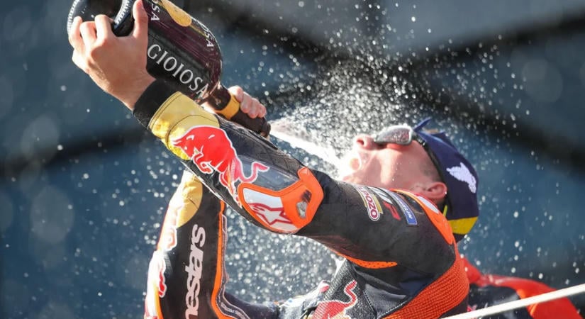 Acosta karrierje első sikerét aratta a MotoGP-ben