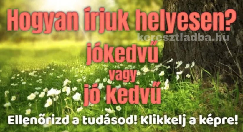 Helyesírás feladat: megérzés vagy szabály dönt?