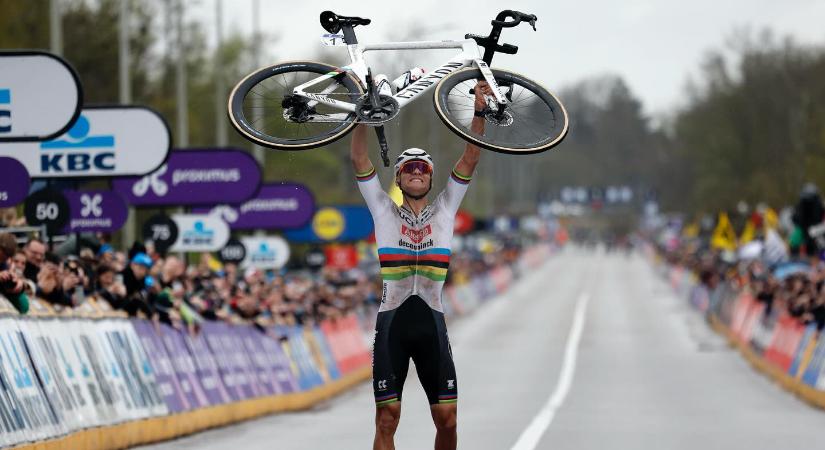 Mathieu van der Poel harmadszor nyerte meg a flandriai körversenyt