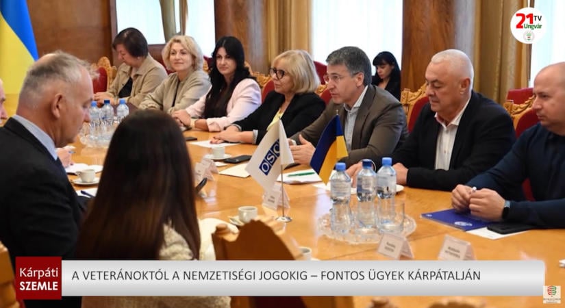 A veteránoktól a nemzetiségi jogokig – fontos ügyek Kárpátalján (videó)