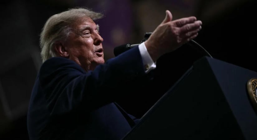 Nebraskába tart Donald Trump