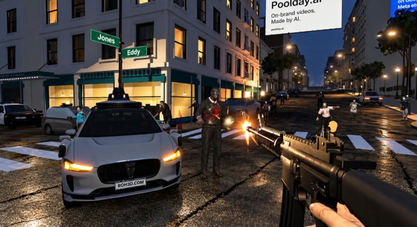 Hétvégi AI-kísérletből botrány: San Francisco vezetői nekimentek a zombis lövöldének