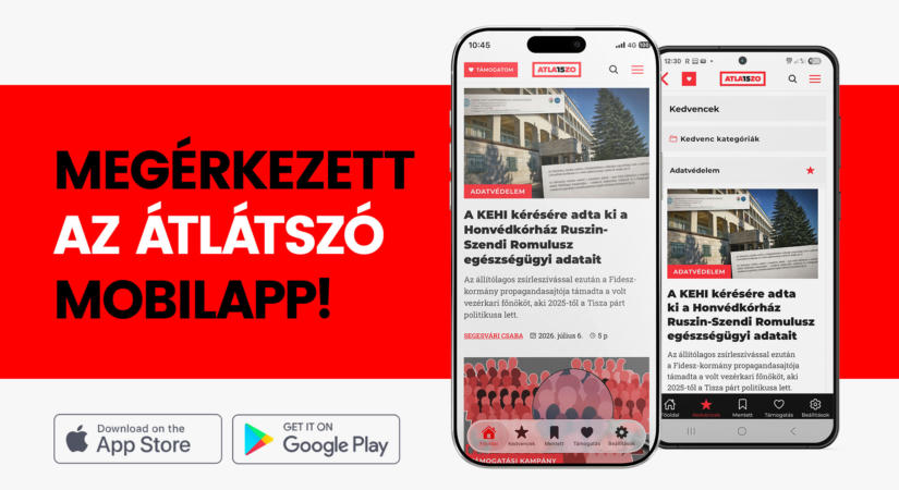 Megérkezett az Átlátszó mobilalkalmazása iOS-re és Androidra!