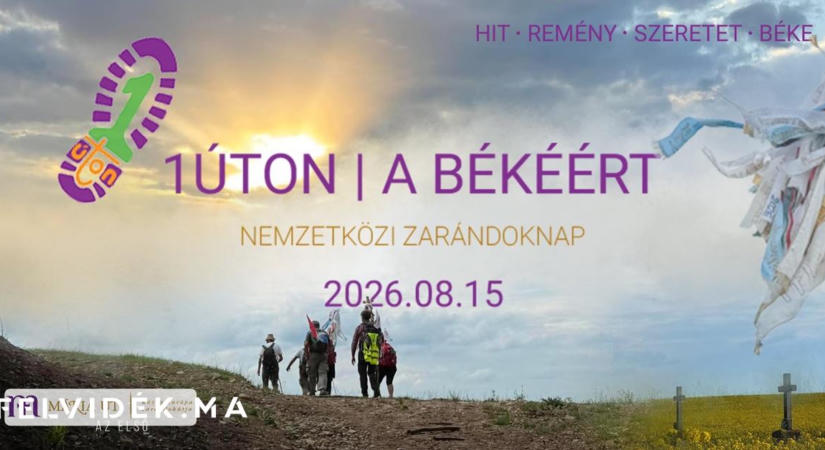 A béke zarándokaiként kelnek útra a felvidéki hívők