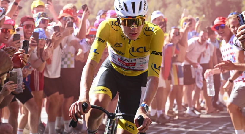 Pogacar nyert az Alpe d’Huezen, megdöntötte Marco Pantani 31 éves rekordját
