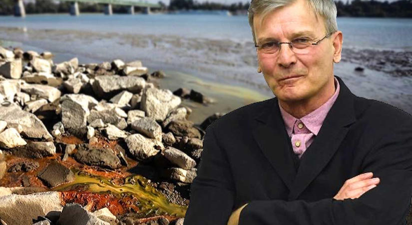 Rákkeltő zöld trutyi szivárog a Dunába Óbudánál – Az egykori főpolgármester, Demszky Gábor is megszólalt az ügyben