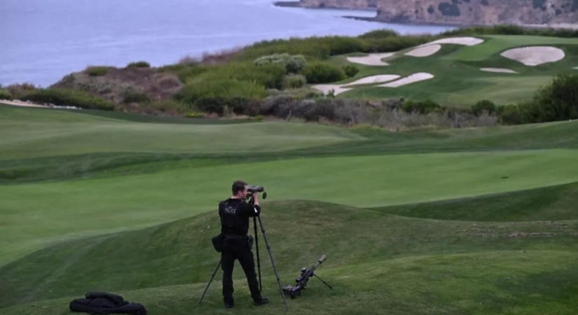 Fegyveres férfit fogtak el Trump golfpályájánál