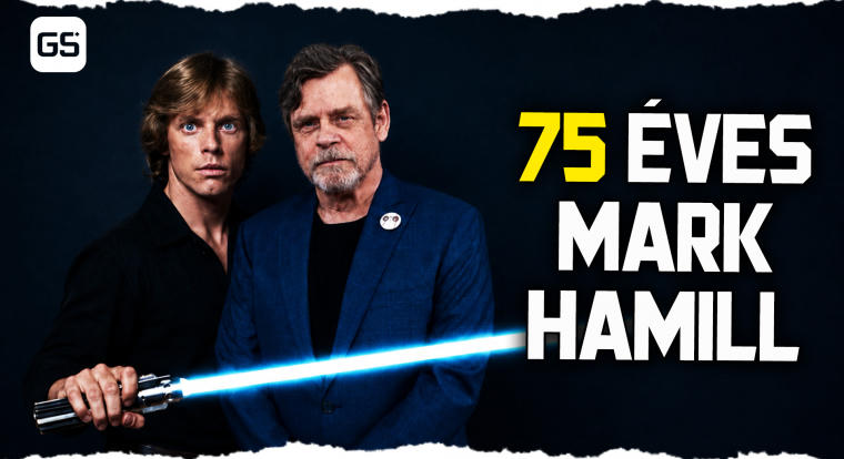 A 75 éves Mark Hamillt nem csak Luke Skywalker megformálásáért van okunk megünnepelni