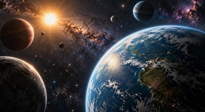 Újabb rejtélyes bolygókat fedezett fel a NASA. Valamelyiken már most is létezhet élet?