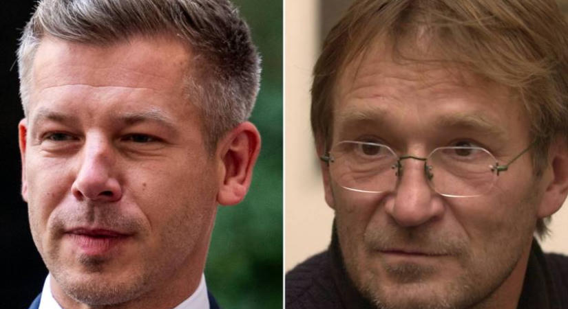 Magyar Péter és Cserhalmi György közös fotóját imádják a neten: így gratulált a színészlegendának a miniszterelnök