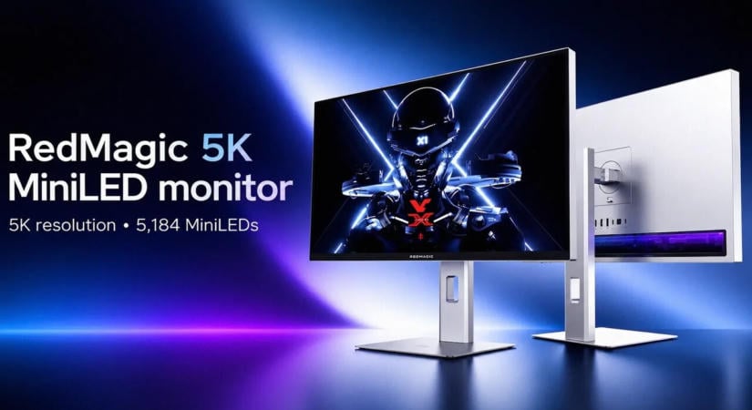 Nem spórol a lokális dimming zónákkal a RedMagic 5K-s monitora