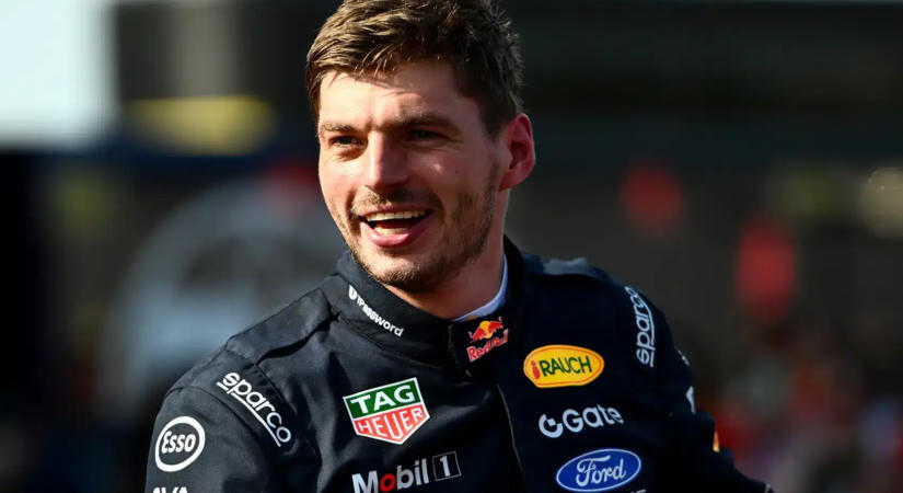 Különleges sisakfestéssel búcsúzik hazai futamától Max Verstappen