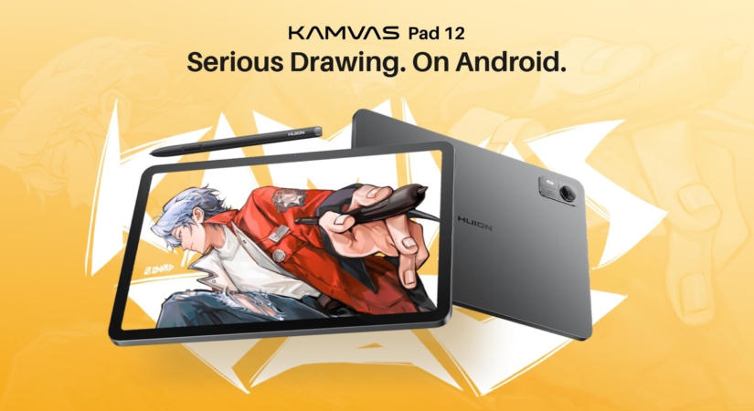 Rajzolásra kihegyzett, 90 Hz-es tablet érkezett a Huion fémjelzésével