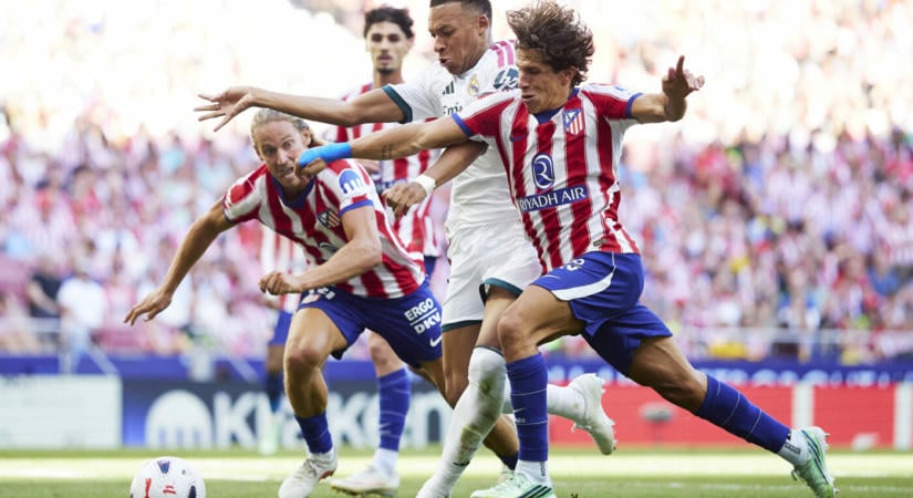 Atlético-győzelem a madridi derbin