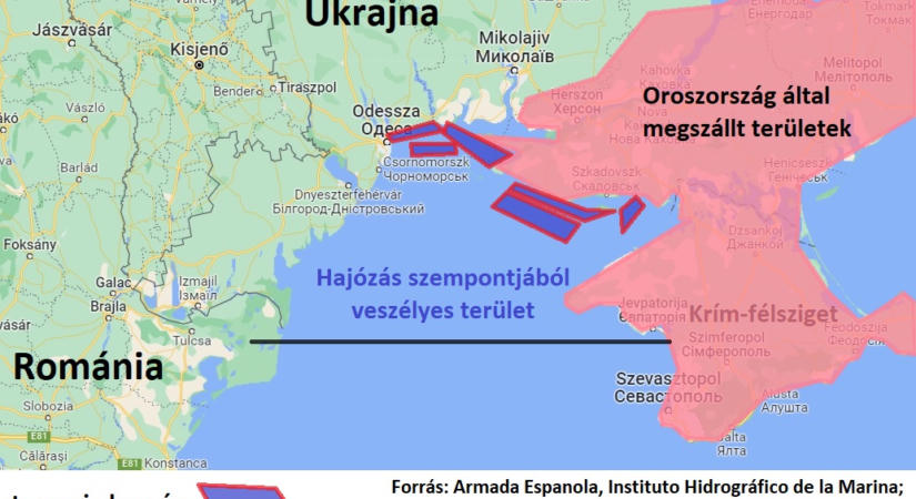 Az orosz légicsapások miatt 30 millió tonna gabona exportja került veszélybe
