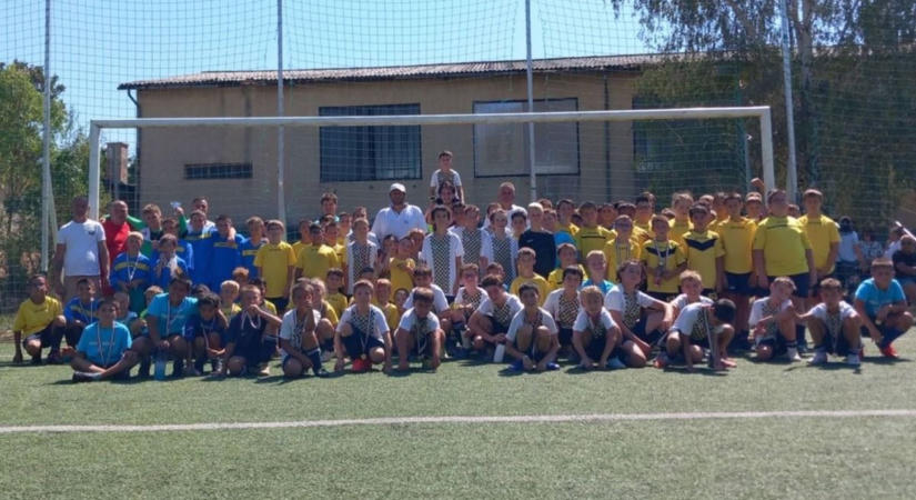 Recsk KJTC: 4 korosztály 110 játékosa futballozott a 35 fokban
