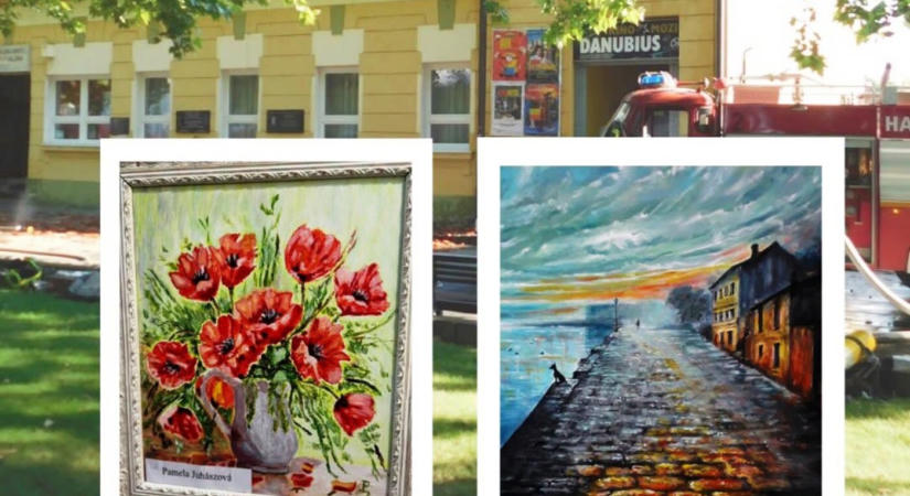 Jótékonysági aukciót hirdetett meg a tűzkár enyhítésére a párkányi Barta Gyula Galéria