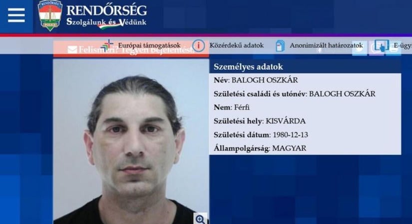 Négy éve szökésben van a férfi, akit egy megrázó haláleset miatt keresnek