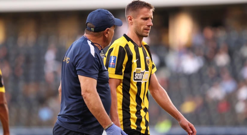 Keserédes magyar nap Athénban: Varga duplázott, majd megsérült, Vitális is betalált