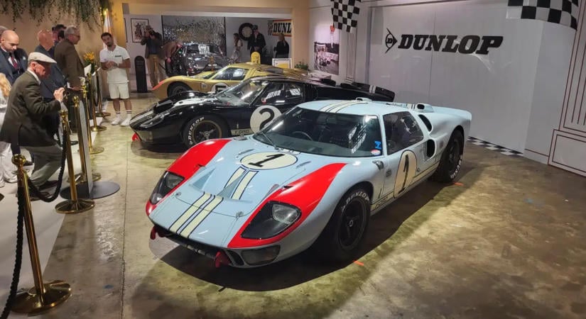 Amitől mindenki libabőrös lett: Újra együtt láttuk a Ferrari mumusát, a legendás Ford-triót!
