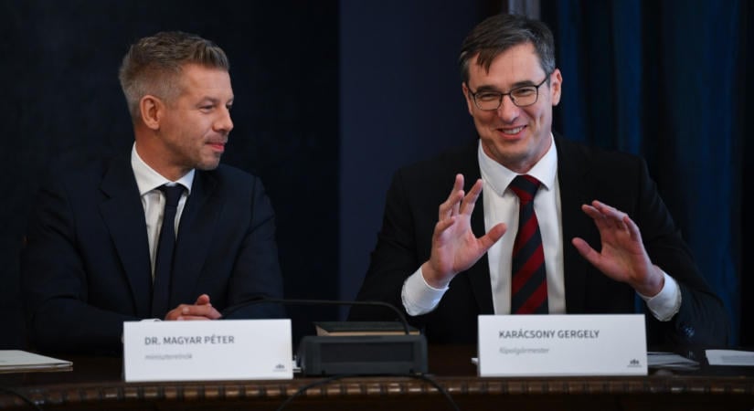 Összeült Magyar Péter és Karácsony Gergely