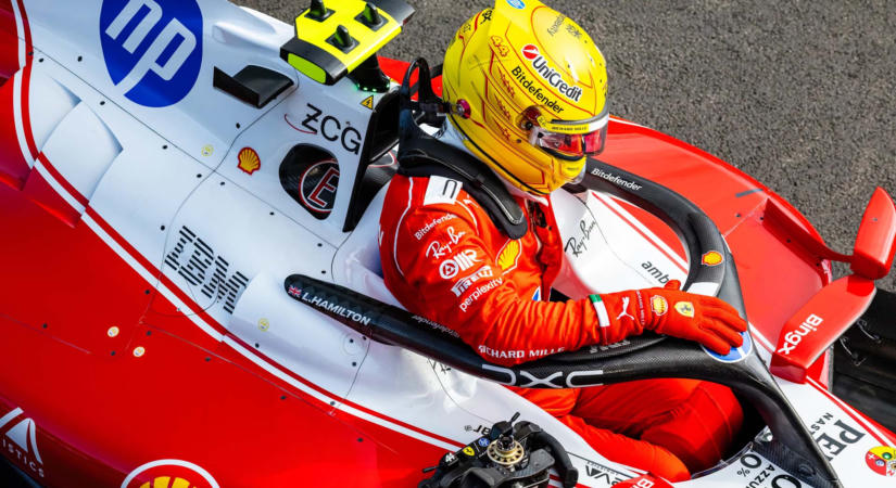 Hamilton keserűen értékelt: A Ferrari elszalasztotta a győzelmi esélyt