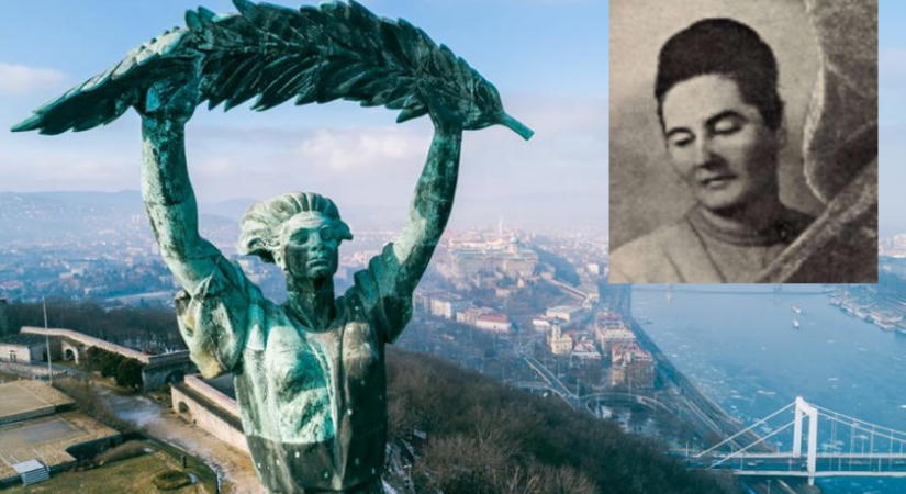 EGY VAS MEGYEI LÁNY VOLT A MODELLJE A GELLÉRT-HEGYI SZABADSÁGSZOBORNAK