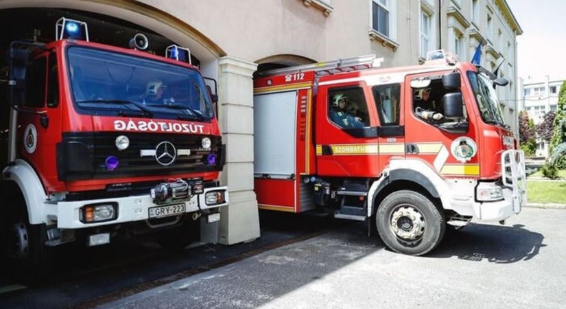 Baleset történt Szombathelyen