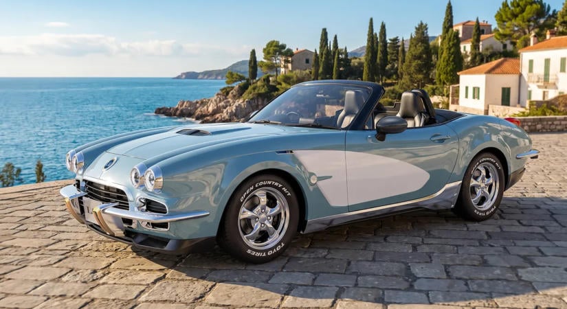 Corvette-ként is jól mutat a Mazda roadstere