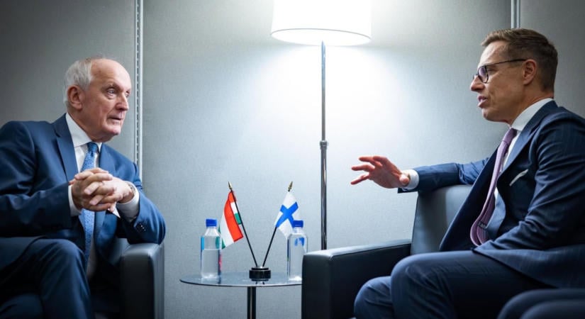 Baka András a NATO-határok védelméről is tárgyalt az észt és a finn államfővel New Yorkban