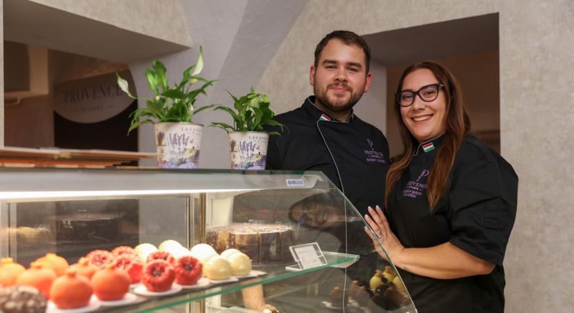 Kuglóf helyett Provence – A házaspár saját álmát süti ki a győri belvárosban