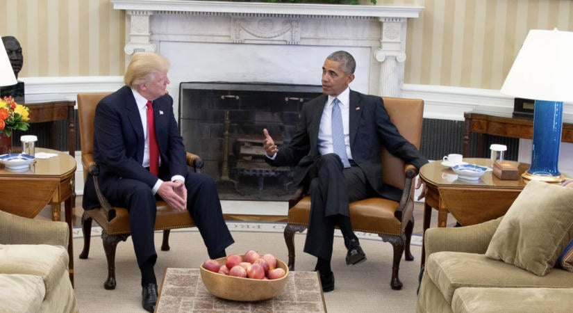 Trump óriási tömegekről beszél, Obama közben megtöltötte a clevelandi nézőteret