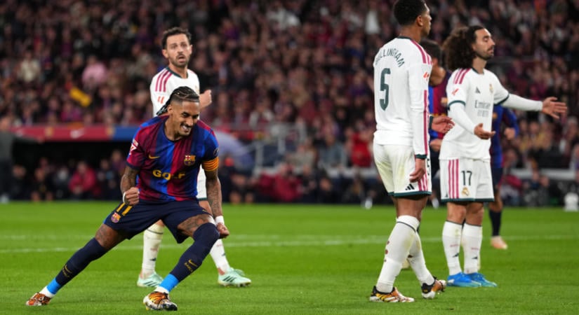 Raphina válaszolt Mbappé góljára az El Clásicón – VIDEÓ