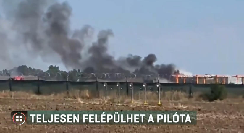 Sikeresen megműtötték a Gripenből katapultáló pilótát, teljesen felépülhet