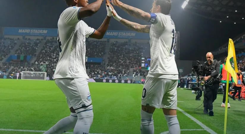 Féltucat gólt szerzett idegenben a Lazio