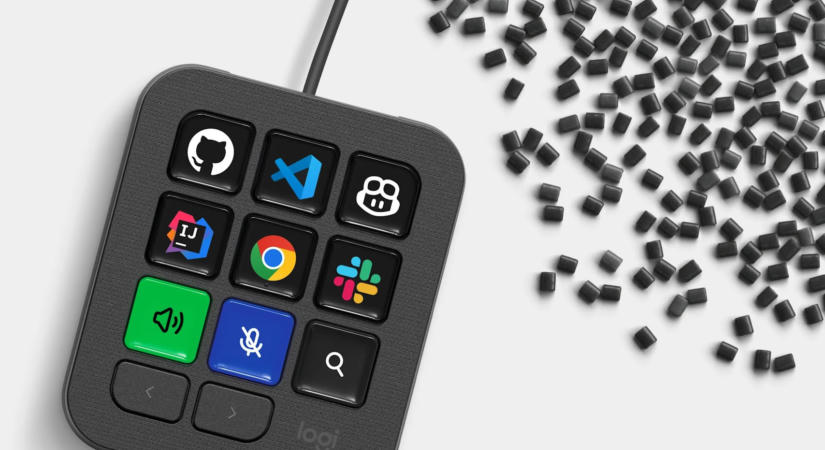 Érkezik a Logitech MX Keypad, egy remekül testreszabható kiegészítő, ami az AI-fejlesztők számára is áldás lehet