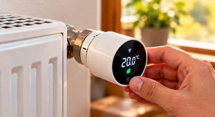 A cseh szaklap szerint, ha ilyen radiátorfejet használsz, akár 20-30 százalékot is megspórolhatsz a fűtésen