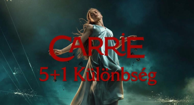 Nyomokban Kinget tartalmaz: 51 különbség a Carrie sorozat- és könyvváltozata között