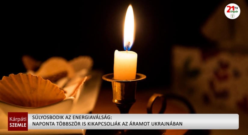 Súlyosbodik az energiaválság: naponta többször is kikapcsolják az áramot Ukrajnában (videó)