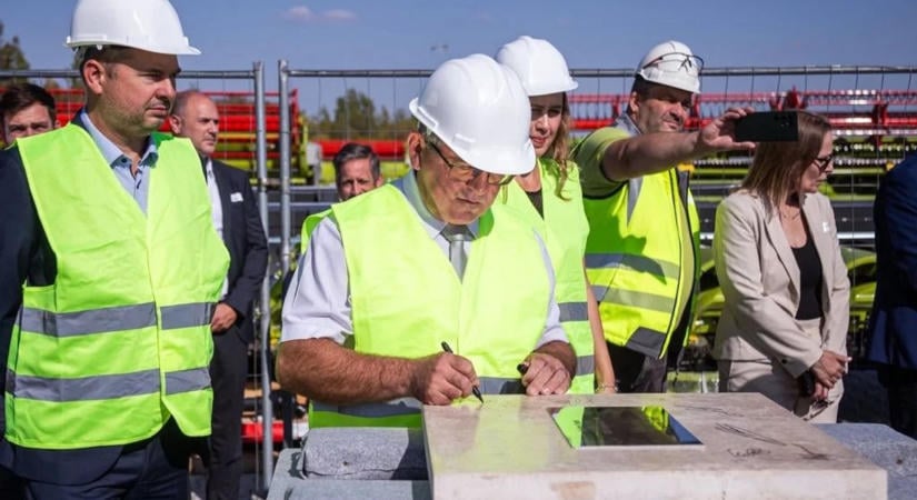 Milliárdos fejlesztésbe fogott a CLAAS Törökszentmiklóson