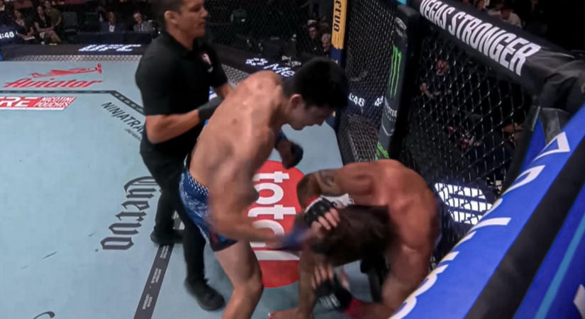 Daniel Cormier nekiment Billy Ray Goff sarkának Ty Miller elleni TKO-ja után