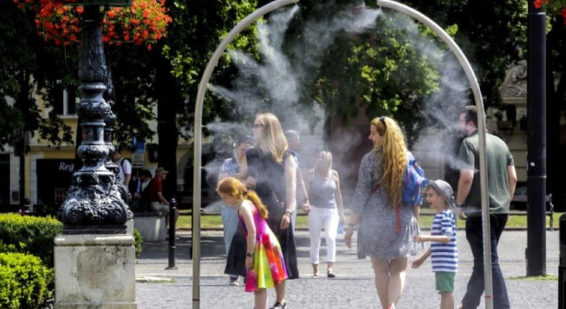 Csütörtökön 33 Celsius-fokig emelkedhet a hőmérséklet az ország déli részén