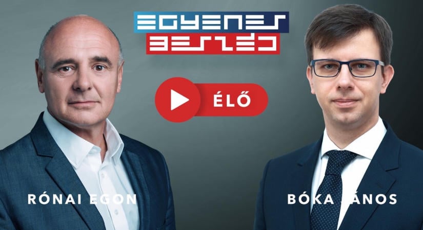 „Ez boszorkányüldözés” – Bóka János nekiment a Tisza-kormánynak az Egyenes beszédben